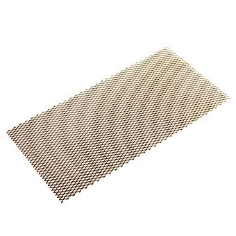 Anodised Aluminium Gold Mesh 500 x 250mm