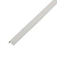 1 Metre PVC Unequal Angle Trim White 20 x 30mm