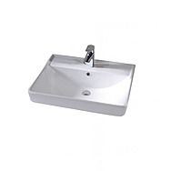 Tavistock Compass White Ceramic Bathroom Basin