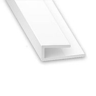 PVC White Finishing Profile 5mm x 1m