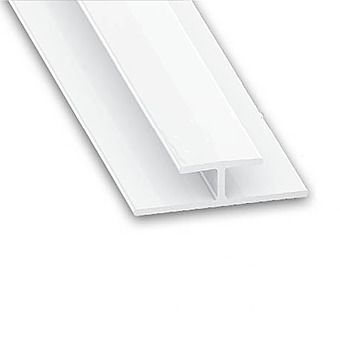 Picture of PVC White Connecting Profile 5mm x 1m