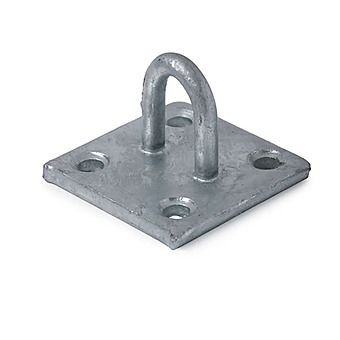 4mm Galvanised Staple On Plate