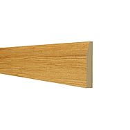 MDF Bevelled Veneer Oak Skirting Board 18mm 4.4m