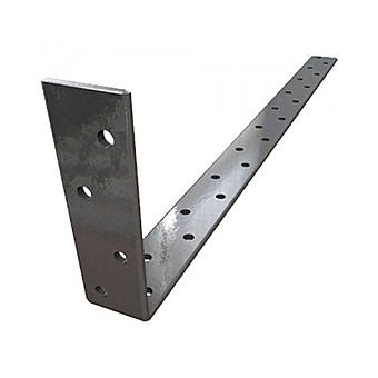 Picture of Galvanised Steel Bent Restraint Strap 900mm Wall Plate Strap 