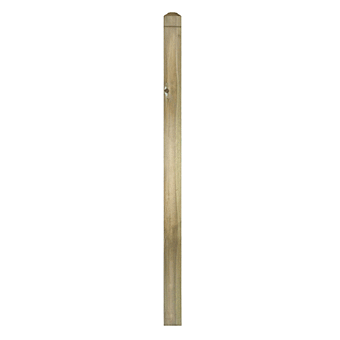 Square Patrice Decking Newel 1500 x 82 x 82mm