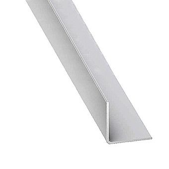 Plastic Angle Trim White 15 x 15mm 2m