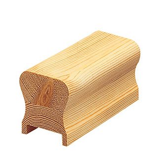 Picture of Richard Burbidge Pine Spindle Stair Handrail 4200 x 59 x 59mm (41mm Groove)