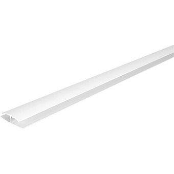 Hollow Soffit H Trim White 5 Metre