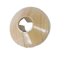 Plastic Pine Effect Radiator Collar Rosette for 15mm Pipe