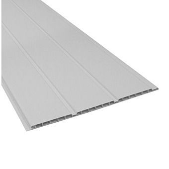 Hollow Soffit 300mm White 5 Metre