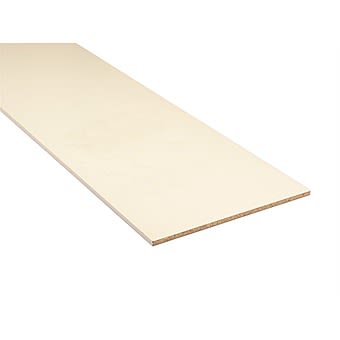 cream melamine 2440X1220X18MM - Ray Grahams DIY Store