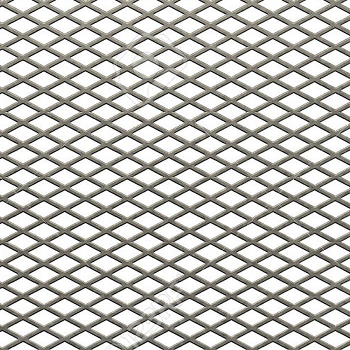 Hot Dipped Galvanised Expanded Metal Mesh , Expanded Stainless Steel Mesh  Grill For Fencing / Fiji