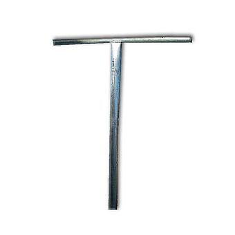 T Bar Galvanised Clothes Line Pole/Post - 2.5M