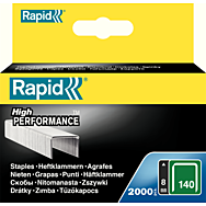 Rapid 140/8 Staples 8mm Box of 2000