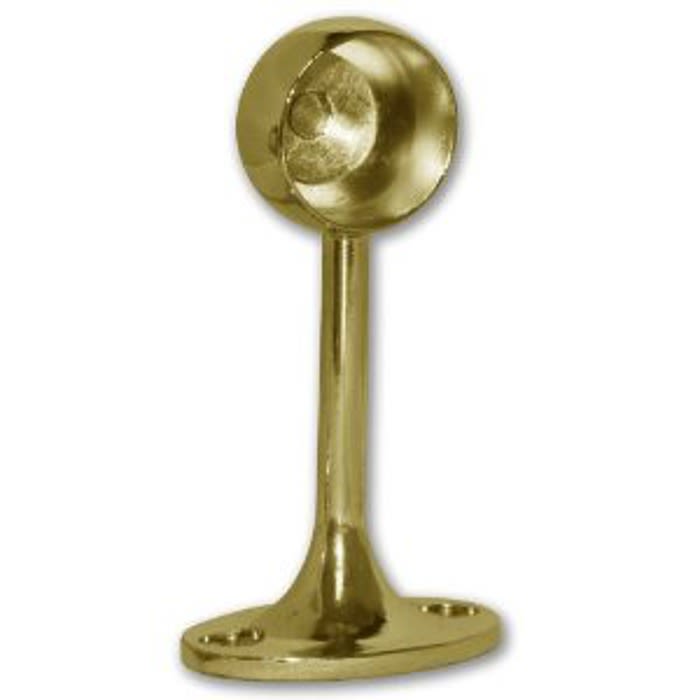 Basta Pair Of Brass Towel Rail Ends 3/4 Inch Ray Grahams DIY Store