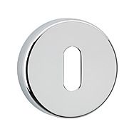 Eurospec Standard Key Escutcheon Silver