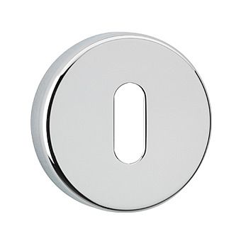 Eurospec Standard Key Escutcheon Silver