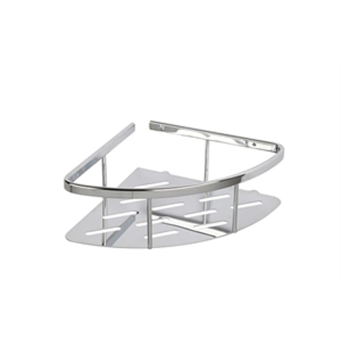Aluminium Bathroom Corner Basket Croydex Ray Grahams DIY Store