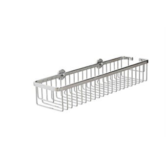 Croydex Aluminium Long Cosmetic Bathroom Storage Basket