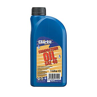 Clarke Compressor SAE 40 Oil 1 Litre