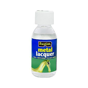 Rustins Metal Lacquer Clear 125ml