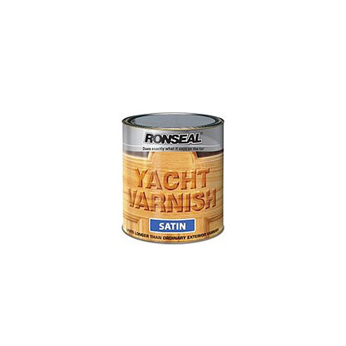 Ronseal Yacht Varnish Satin 2.5 Litre Ray Grahams DIY Store