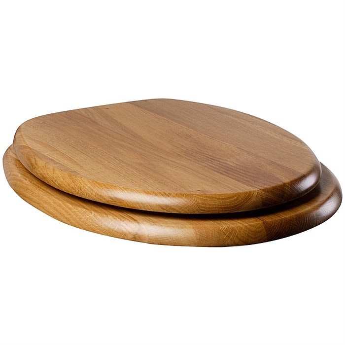 Tema Wooden Toilet Seat Oak Ray Grahams DIY Store