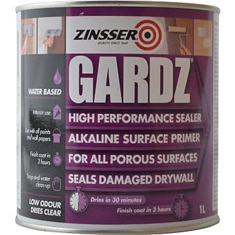 Zinsser Gardz 1 Litre High Performance Sealer & Primer