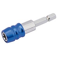 Draper 82410 Quick Release 65mm 1/4"x1/4" Magnetic Bit Holder