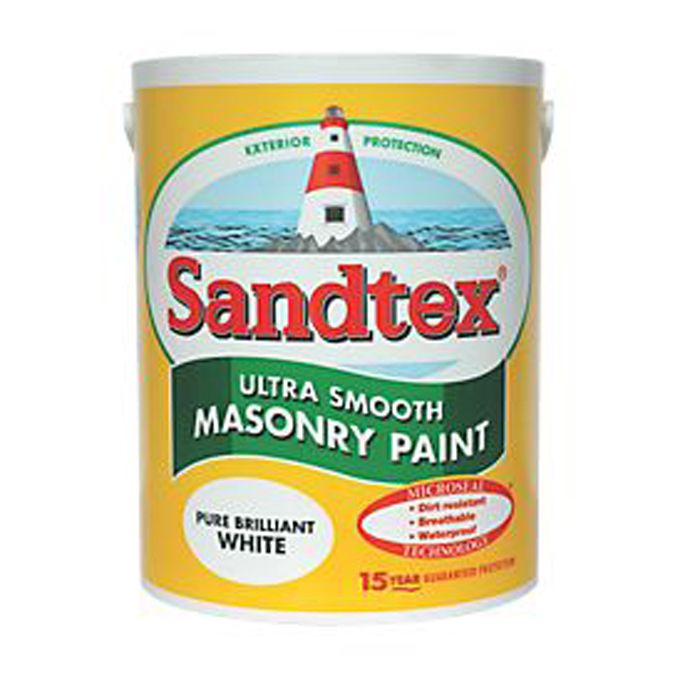 Sandtex Smooth Masonry Paint 5 Litre - Ray Grahams DIY Store