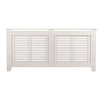 Picture of Winther Browne Rhode Island White Radiator Cover Cabinet