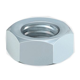 Timco M8 Hex Nut DIN 934 Zinc Plated - Bag of 30