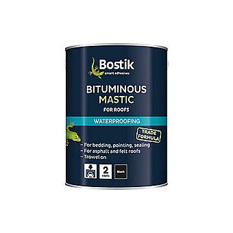 Bostik Bituminous Mastic 1Kg Waterproof Roof Sealant