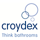 Croydex AM710122 18-25mm White Shower Head Bracket