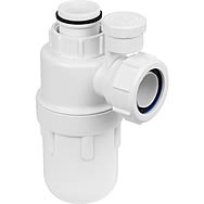 Brett Martin White PVC Sink Bottle Trap 32mm - 40mm