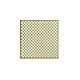 1000 x 670mm Brass Finish Clover Style Radiator Screen