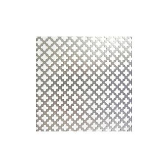 1000 x 670mm Aluminium Silver Clover Radiator Screen
