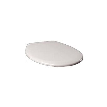 Tema Contract White Plastic Toilet Seat