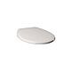 Tema Contract White Plastic Toilet Seat