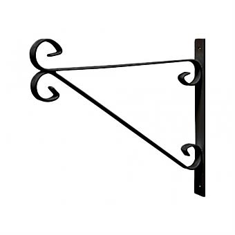 350mm Black Hanging Basket Bracket