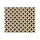 Unfinished MDF Radiator Screen / Panel Fleur De Lys Pattern - SP65