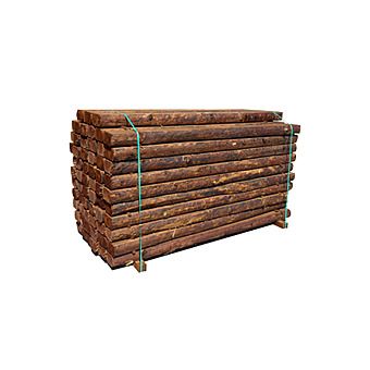 Rustic Wooden Railway Sleeper 1.2m x 100mm