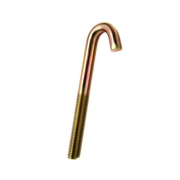 Zinc Plated J Hook Bolt M8 x 100mm Ray Grahams DIY Store