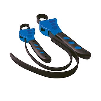 Silverline 598531 Rubber Strap Wrench 2 Pack 