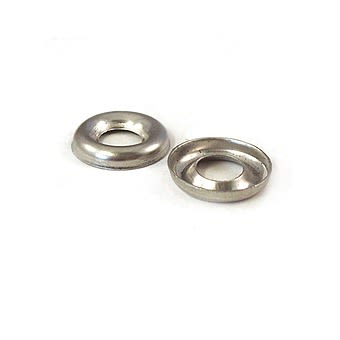 Sinops No.6 Nickel Plated Screw Cup Washers