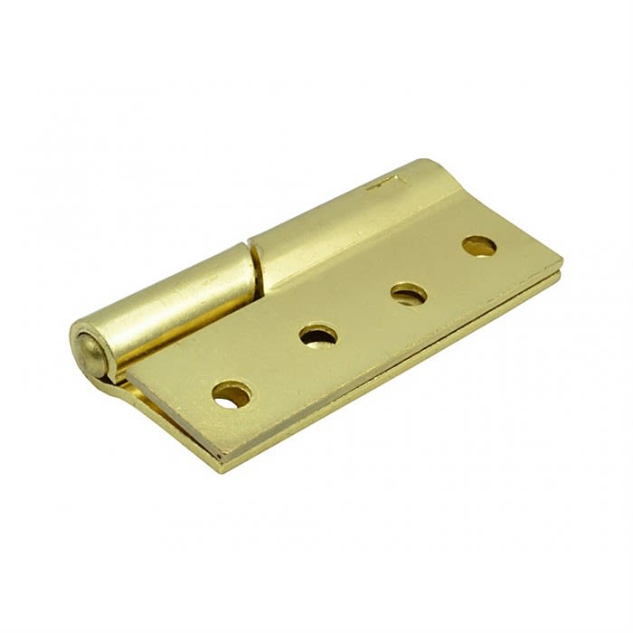 Centurion CH210P 4" Right Hand Brass Plated Rising Butt Hinges Pair