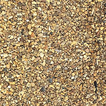 10mm Golden Gravel Decorative Stones 750kg Bag