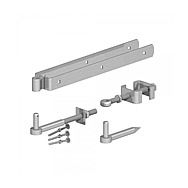 Birkdale 600mm Heavy Duty Adjustable Field Gate Hinge Set