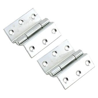 Centurion CH55P Zinc Plated Stormproof Hinges 63mm Pair