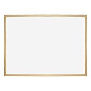 Dry Erase White Board with Wooden Frame 600 x 400mm